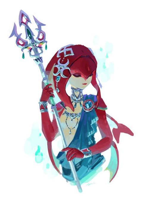 Princess Mipha is a major supporting character in the “Era of the Wilds” saga within The Legend of Zelda franchise, serving as one of the four tritagonists (alongside Daruk, Revali, and Urbosa) of the 2017 action-adventure game The Legend of Zelda: Breath of the Wild, a major protagonist in its 2020 hack-and-slash spin-off Hyrule Warriors: Age of Calamity, and an unseen posthumous ... 